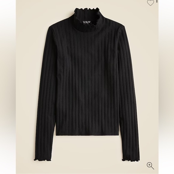 J. Crew Tops - J crew Pointelle knit turtleneck